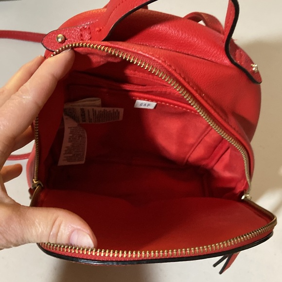 Gap Red Purse/ backpack - Picture 6 of 16